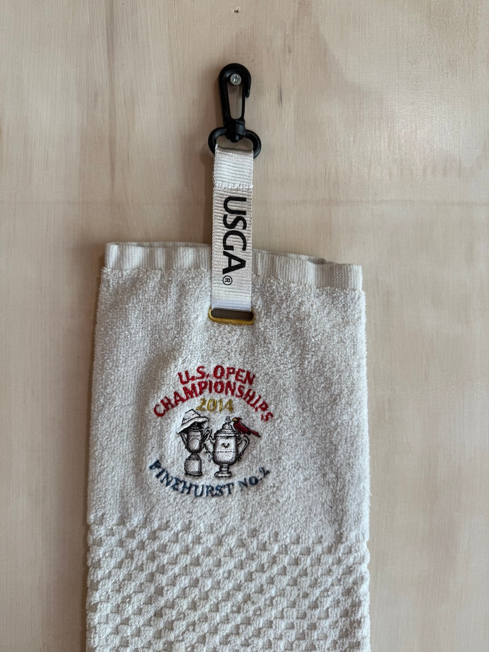 2014 U.S. Open Pinehurst #2 Tri-Fold Golf Towel