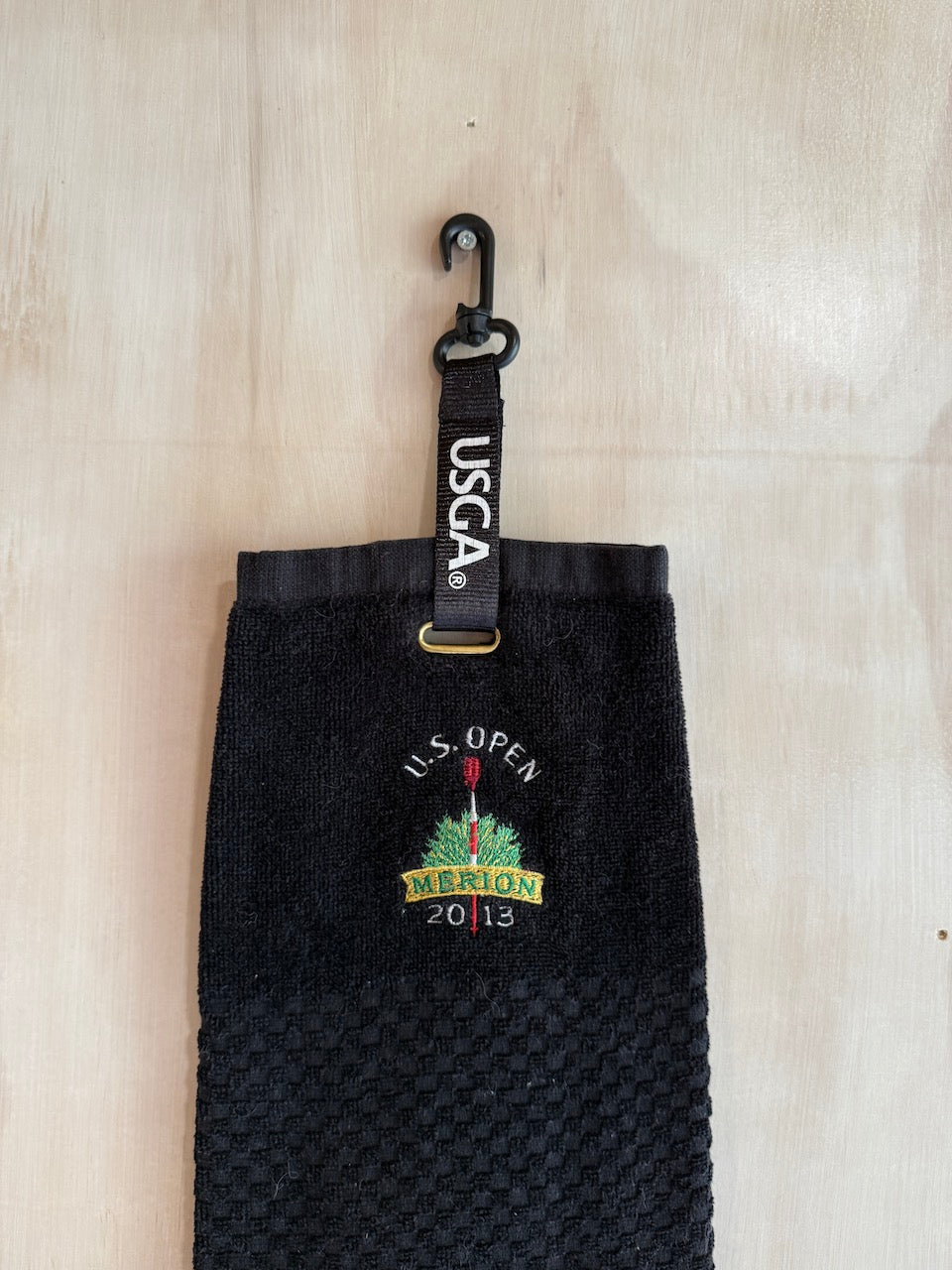 2013 U.S. Open Merion Club Tri-Fold Golf Towel