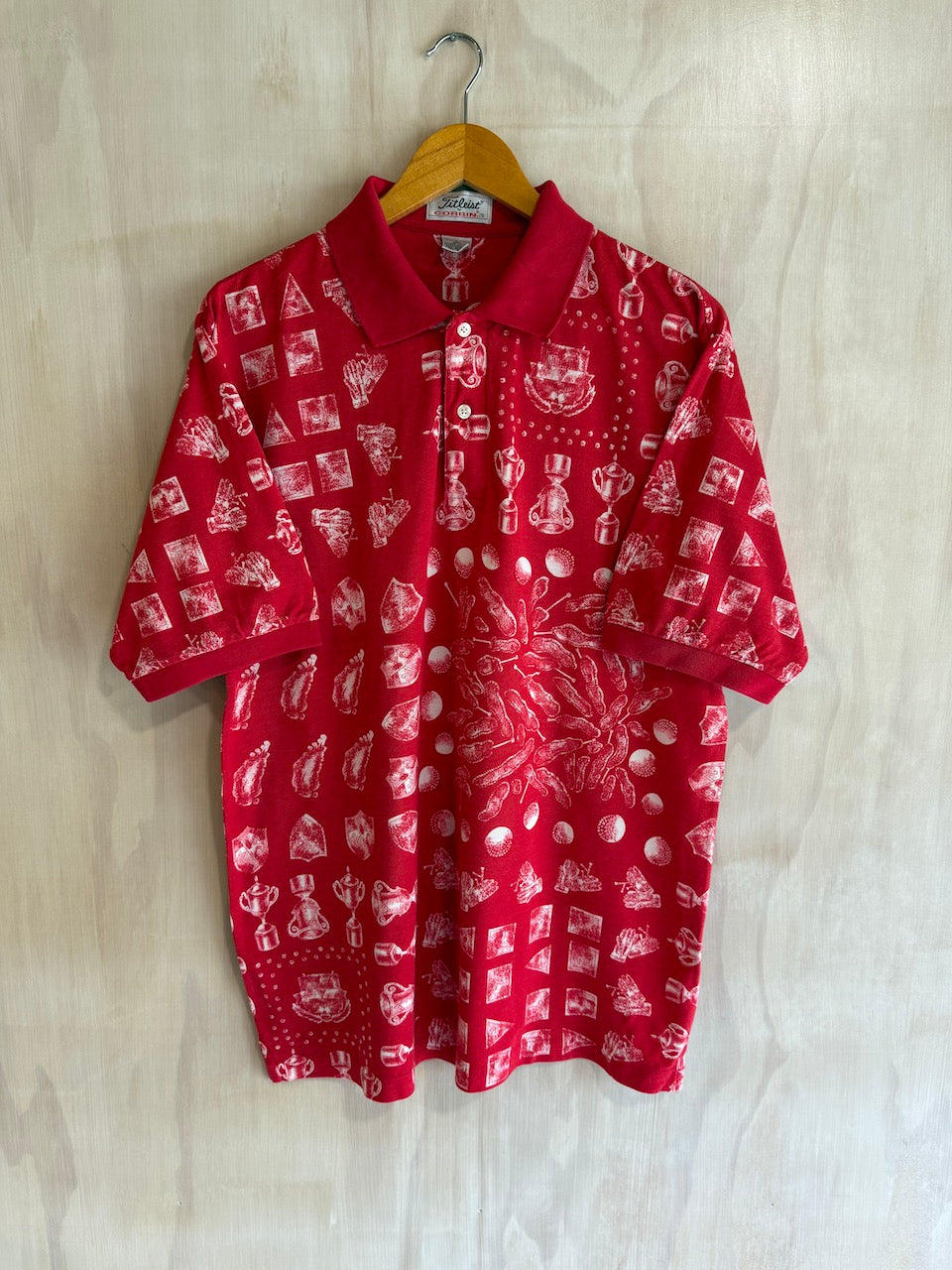 Vintage Abstract Titleist Golf Polo (L)