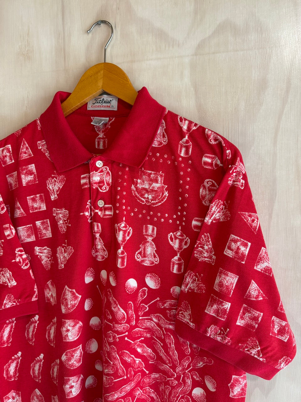 Vintage Abstract Titleist Golf Polo (L)