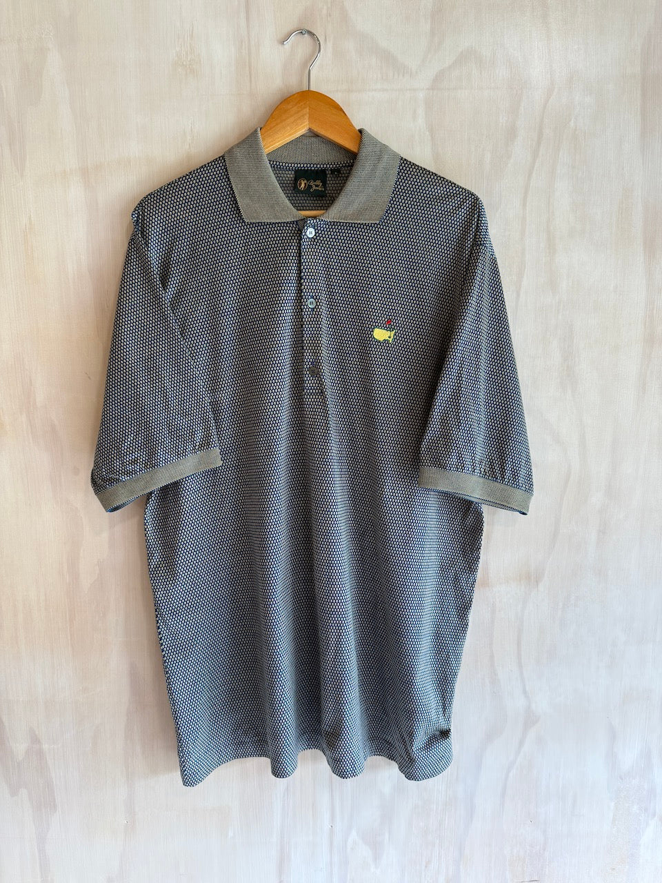 Vintage Geometric Masters Golf Polo by Bobby Jones (L)