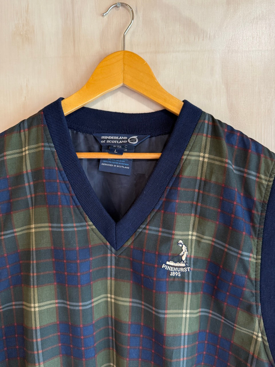 Vintage Pinehurst Golf Vest (L)