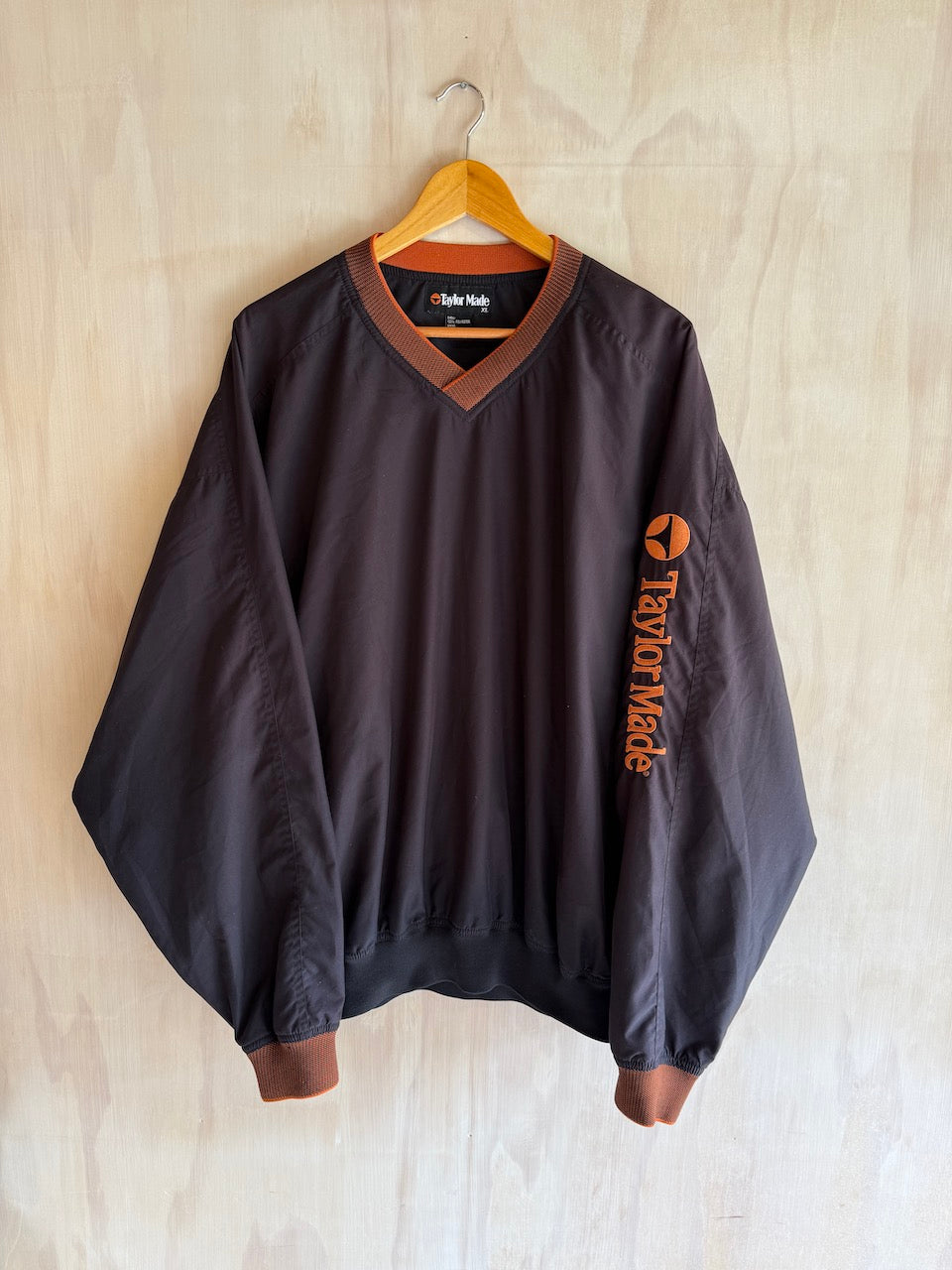 Vintage Taylormade Sleeve Embroiderey Golf Pullover (XL)