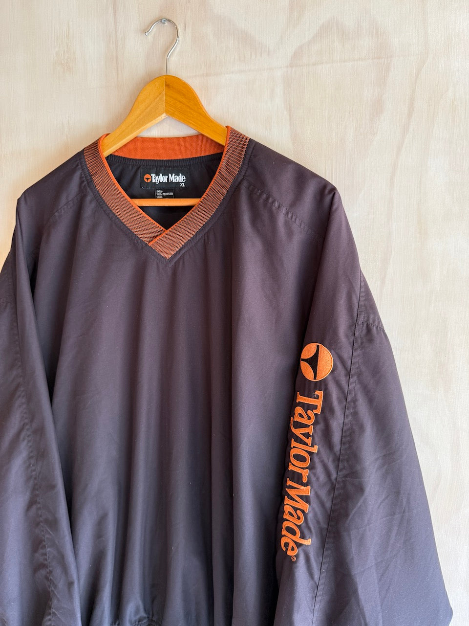 Vintage Taylormade Sleeve Embroiderey Golf Pullover (XL)