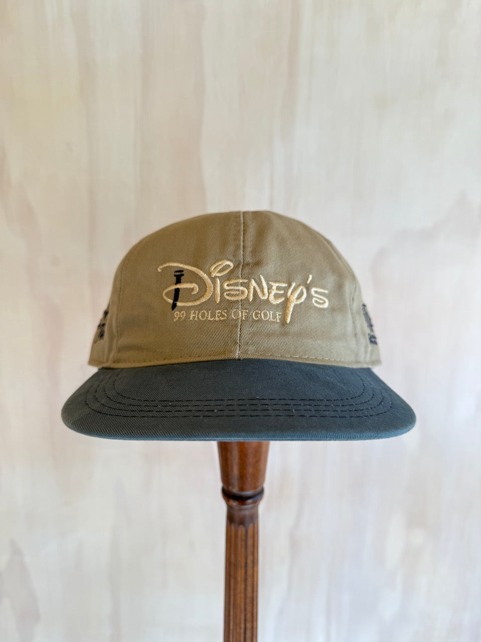 Vintage Disney Leather Strap Golf Hat