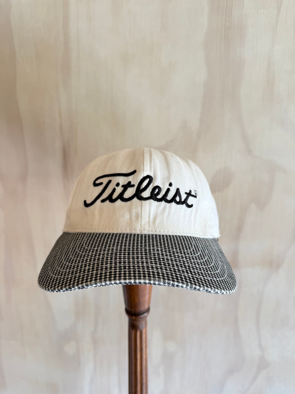 Vintage Titleist  Scotty Cameron 2-Tone Golf Hat Leather Strap