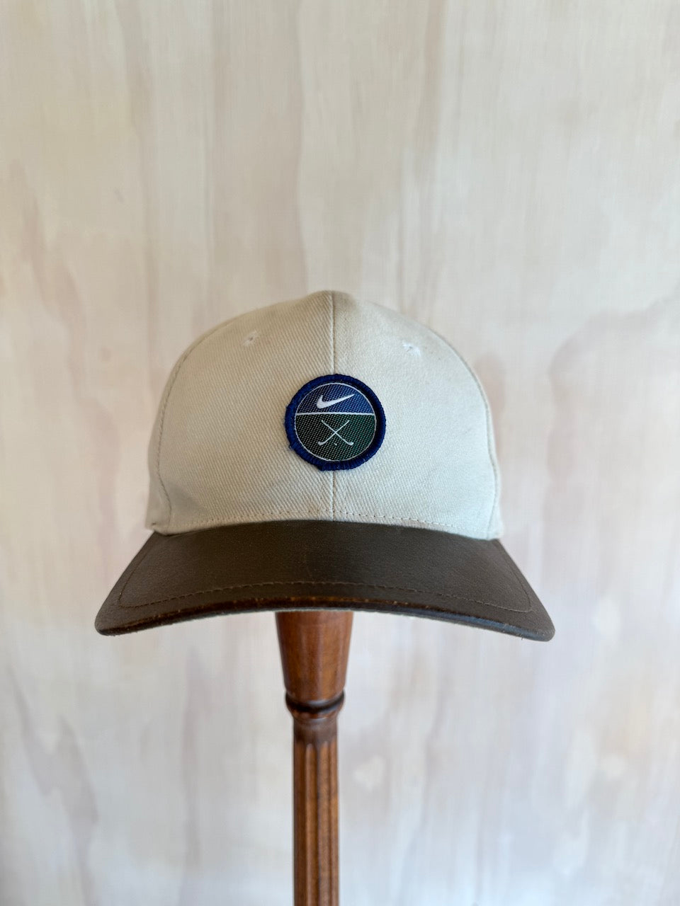 Vintage Nike Golf Leather Brim Hat