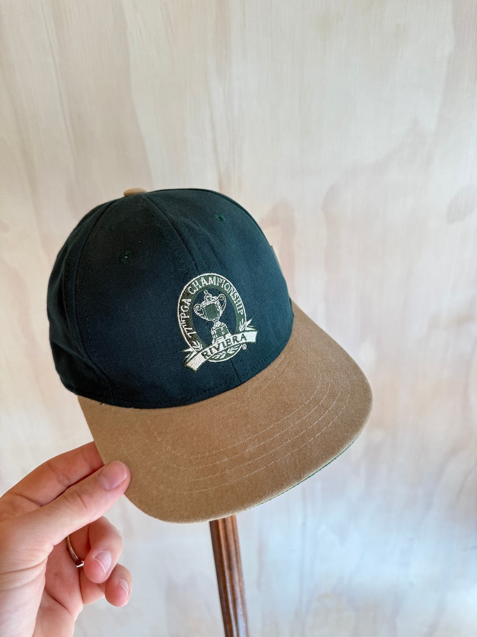 Vintage PGA Championship Riviera 2-Tone Golf Hat (NWT)