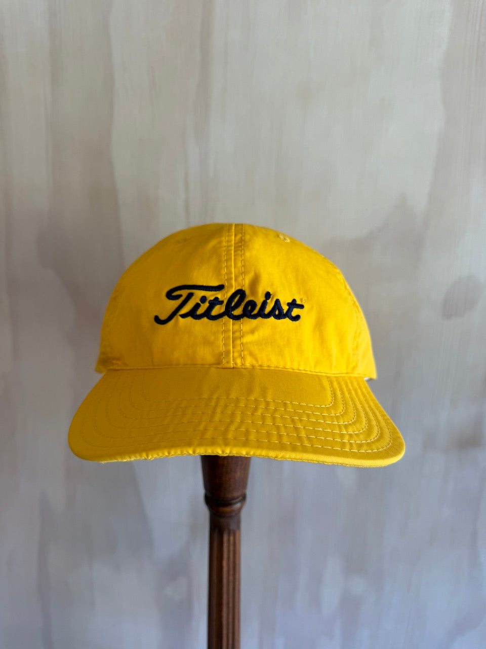 Vintage Titleist Yellow Rain Hat