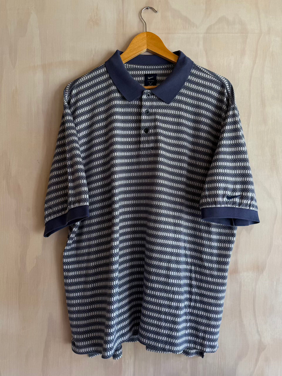Vintage Geometric Nike Golf Polo (XL)