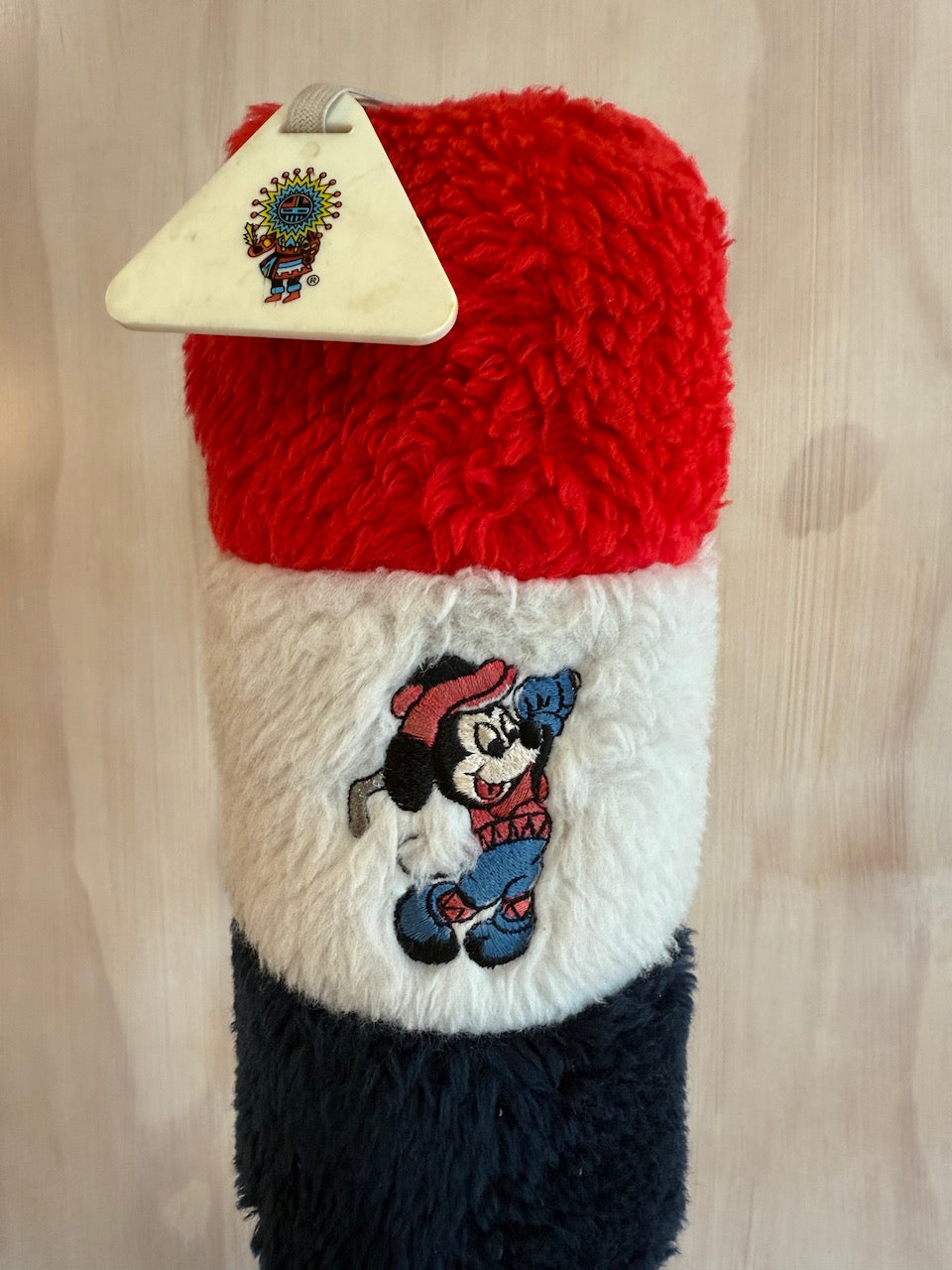 Vintage Disney Mickey Mouse Plush Headcover (Fits 3 wood and smaller)