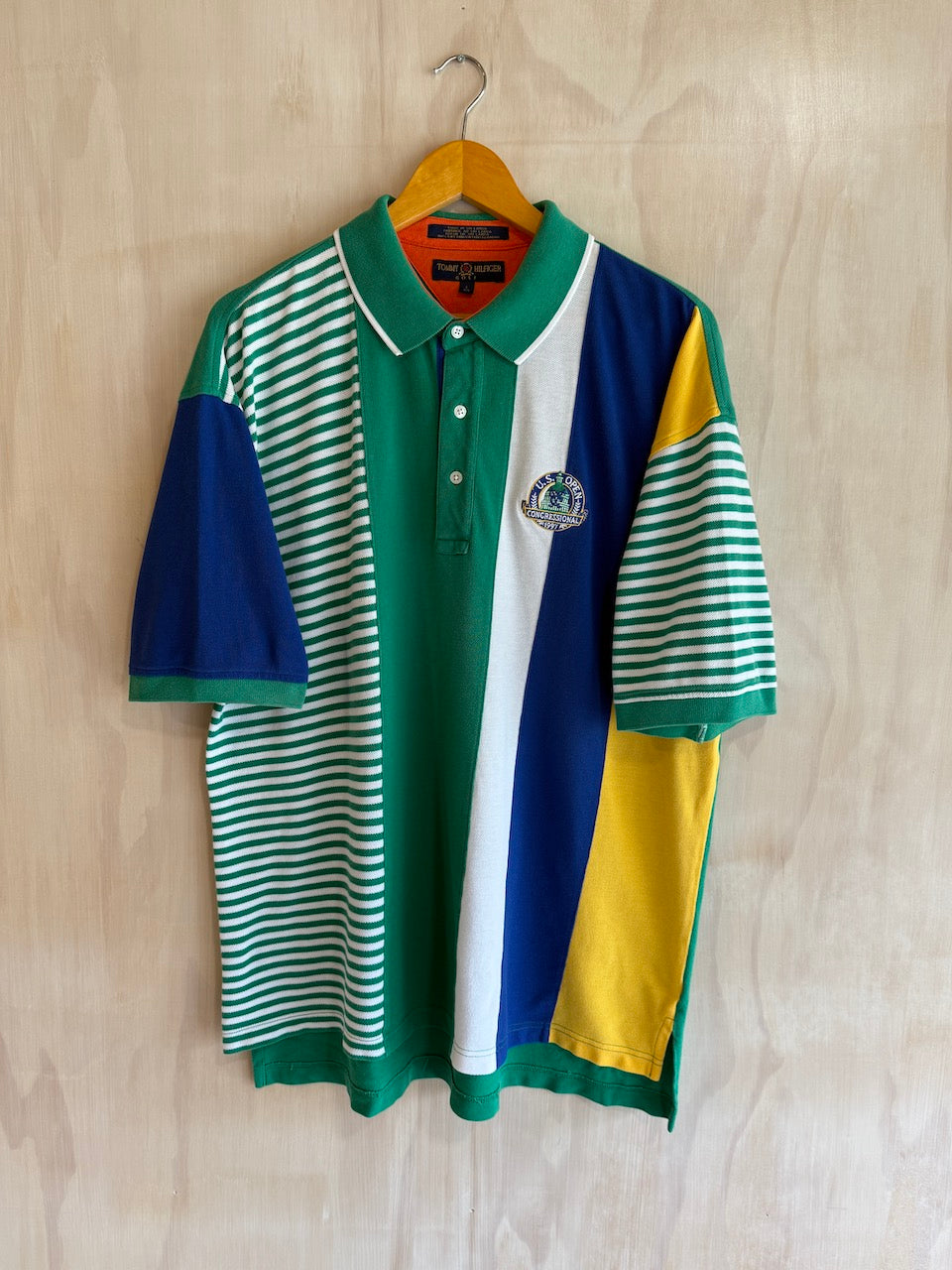 Vintage 1997 U.S. Open Golf Polo Congressional by Tommy Hilfiger (L)