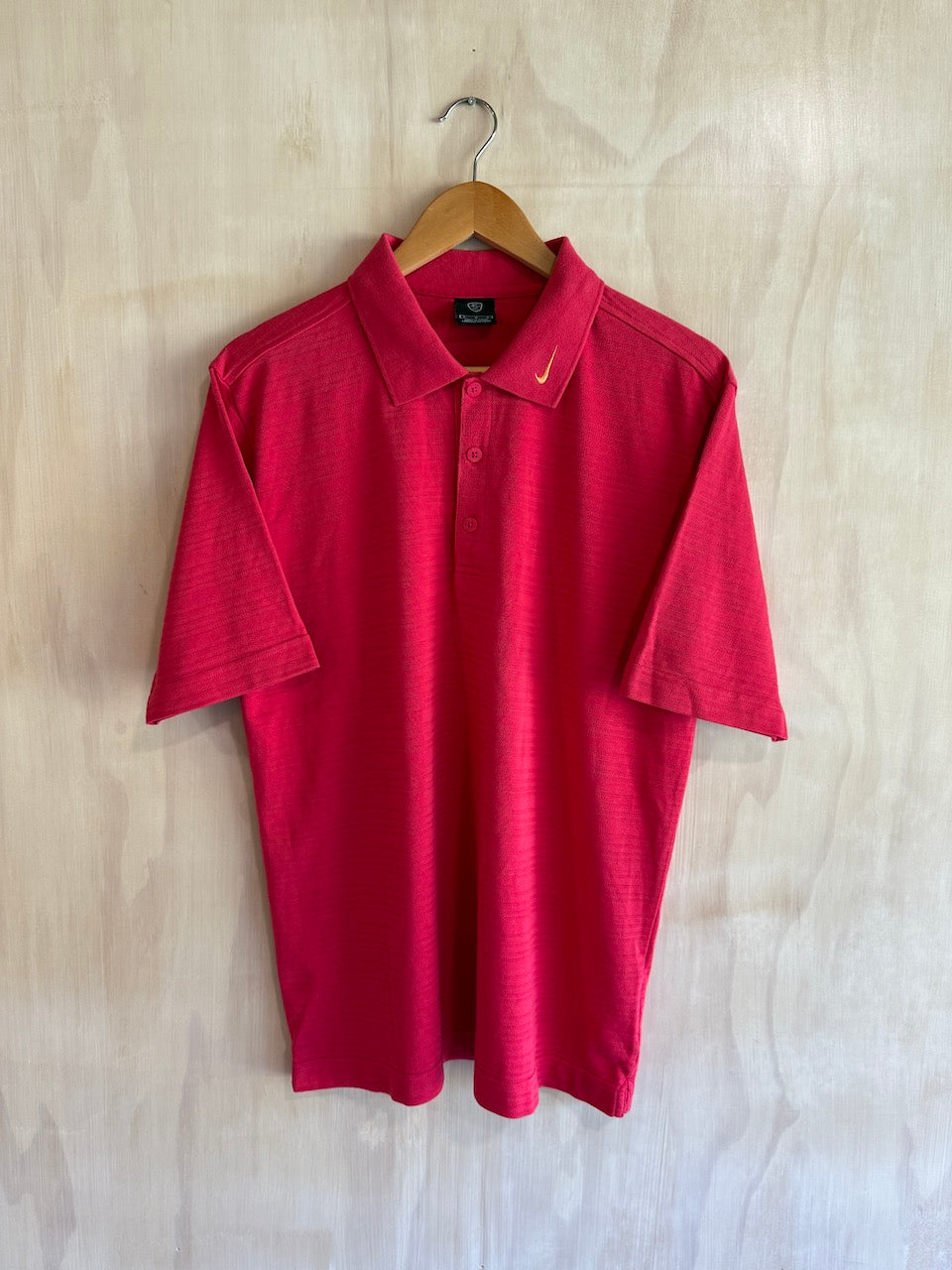 Y2K Nike Collar Swoosh Golf Polo (Tagged L, Fits M)