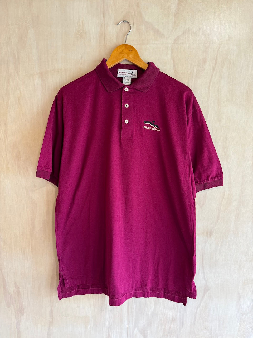 Vintage Pebble Beach Golf Links Golf Polo (L)