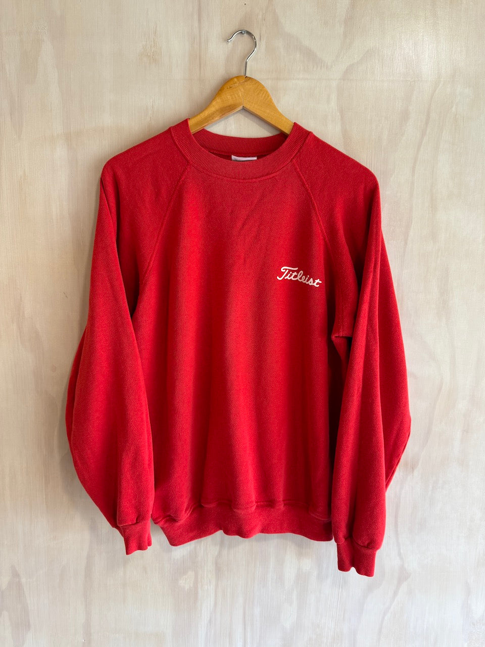 Vintage Titleist Red Golf Crew (Small)