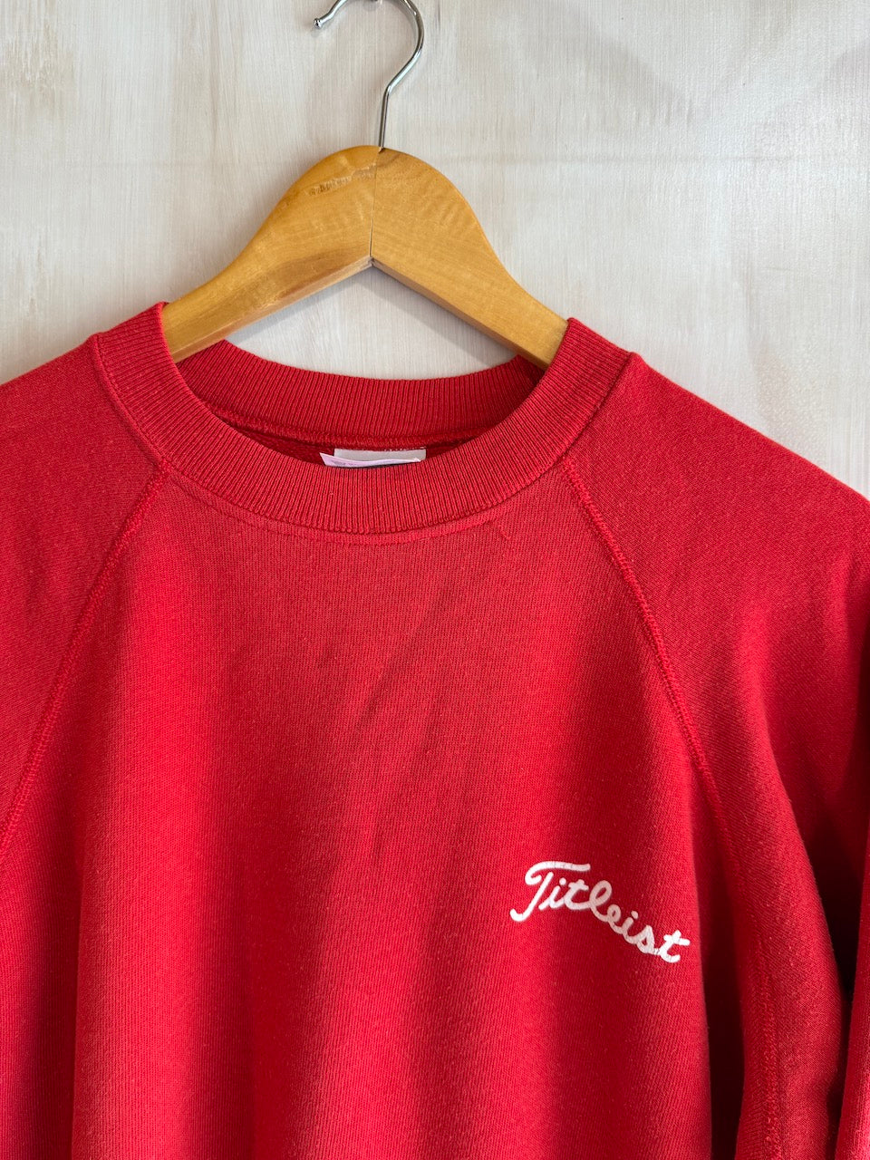 Vintage Titleist Red Golf Crew (Small)