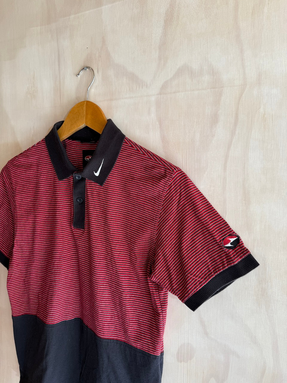 Vintage Nike Tiger Woods Collar Swoosh Polo (Youth Size 8)