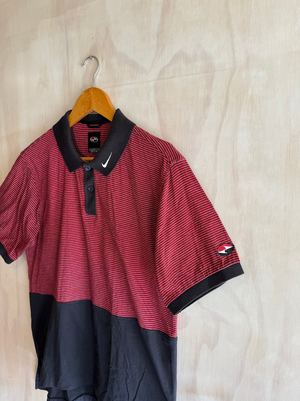 Vintage Nike Tiger Woods Collar Swoosh Polo (Youth Size 14)