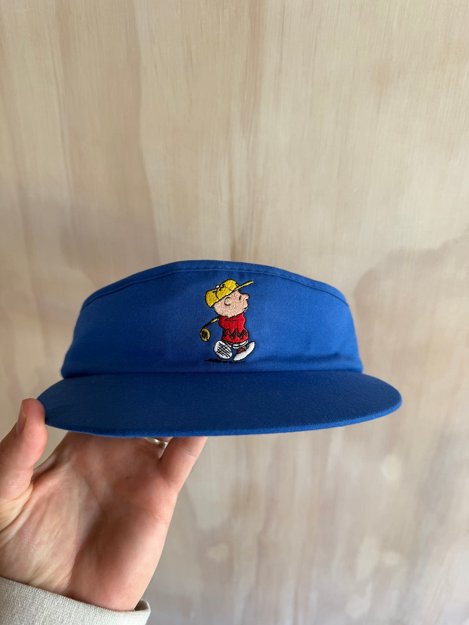 Vintage Charlie Brown Golf Visor Hat