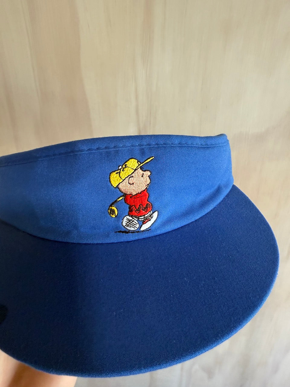 Vintage Charlie Brown Golf Visor Hat