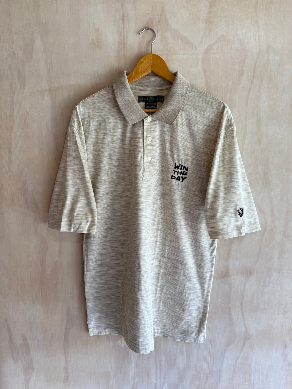 Vintage Nike Win The Day Embroidered Golf Polo (M)