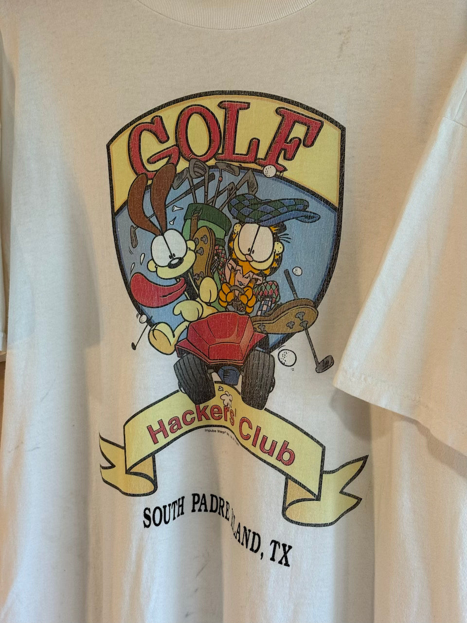 Vintage Garfield Golf Tee (XL)