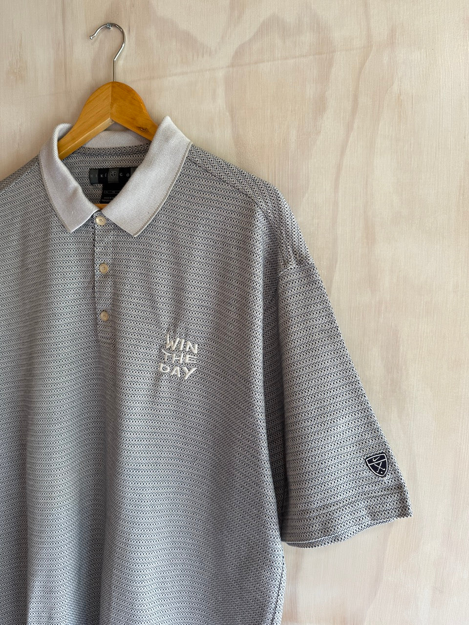 Vintage Nike Win The Day Embroidered Golf Polo (XL)