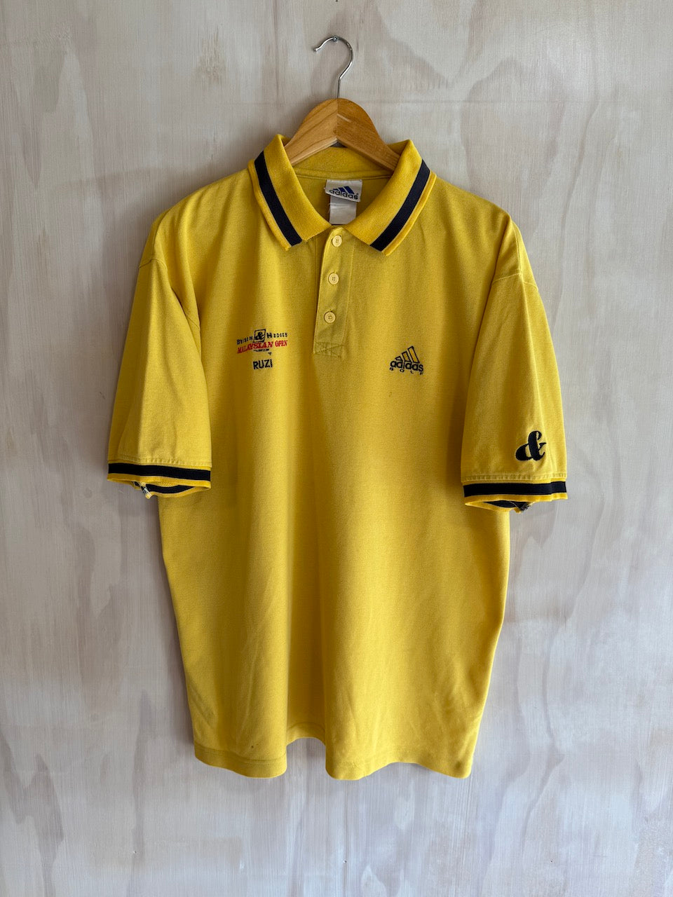 Vintage Adidas Malaysian Open Golf Polo (L)