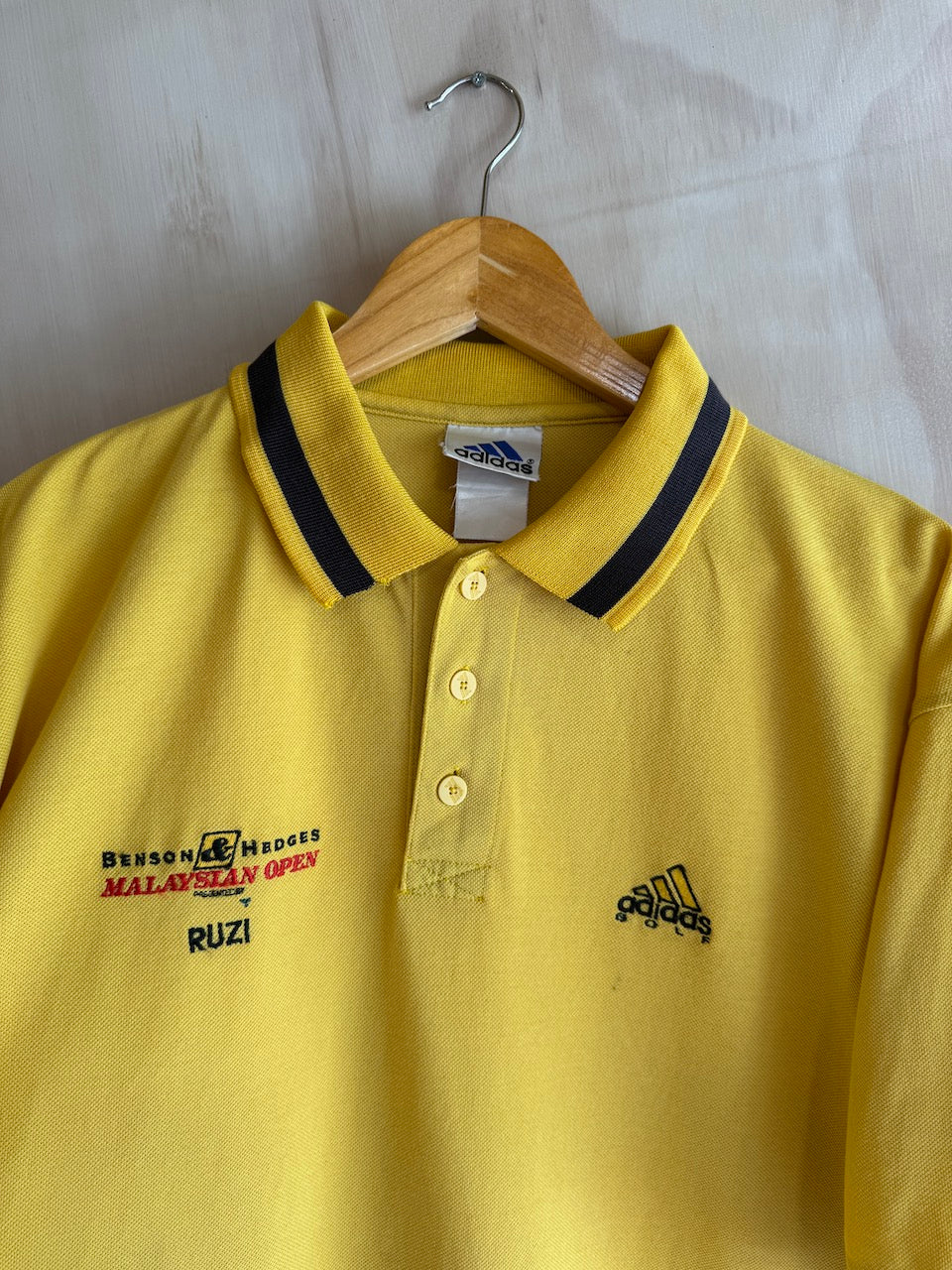 Vintage Adidas Malaysian Open Golf Polo (L)
