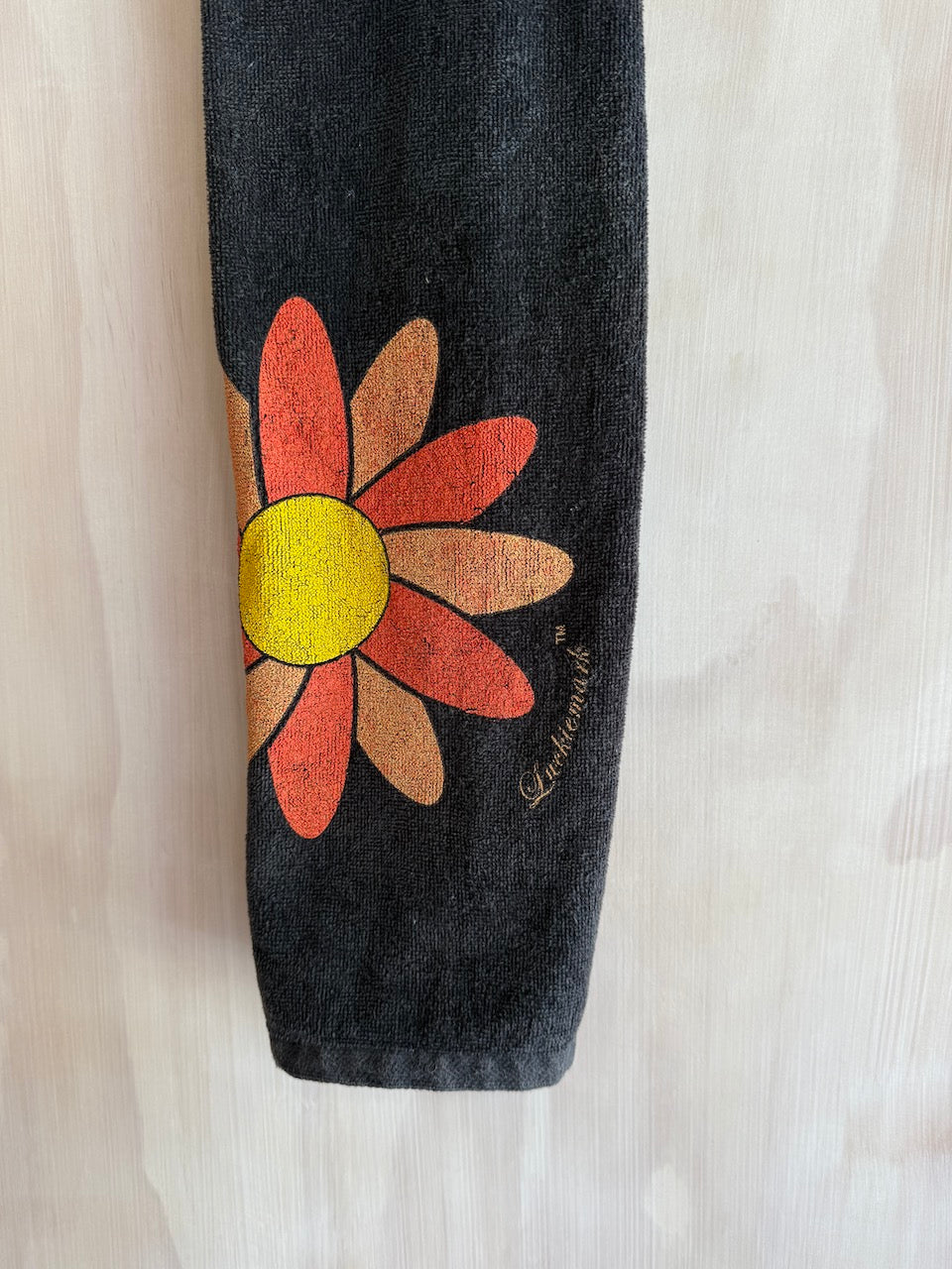 Vintage Flower Tri-Fold Golf Towel