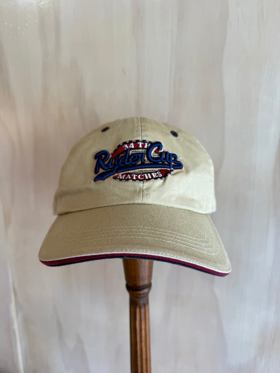 Vintage 2001 Ryder Cup Golf Hat