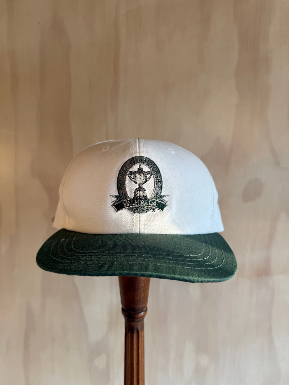Vintage PGA Championship Valhalla 2-Tone Leather Strap Golf Hat