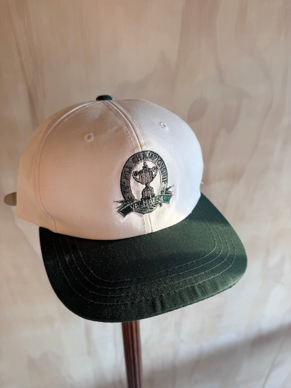 Vintage PGA Championship Valhalla 2-Tone Leather Strap Golf Hat