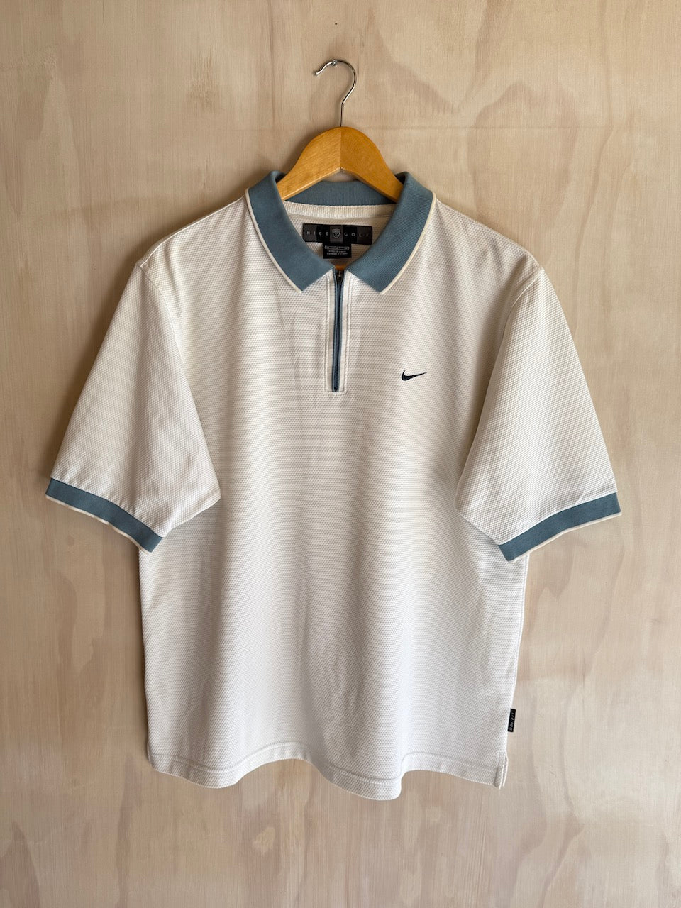 Vintage Nike 1/4 Zip Golf Polo (M)
