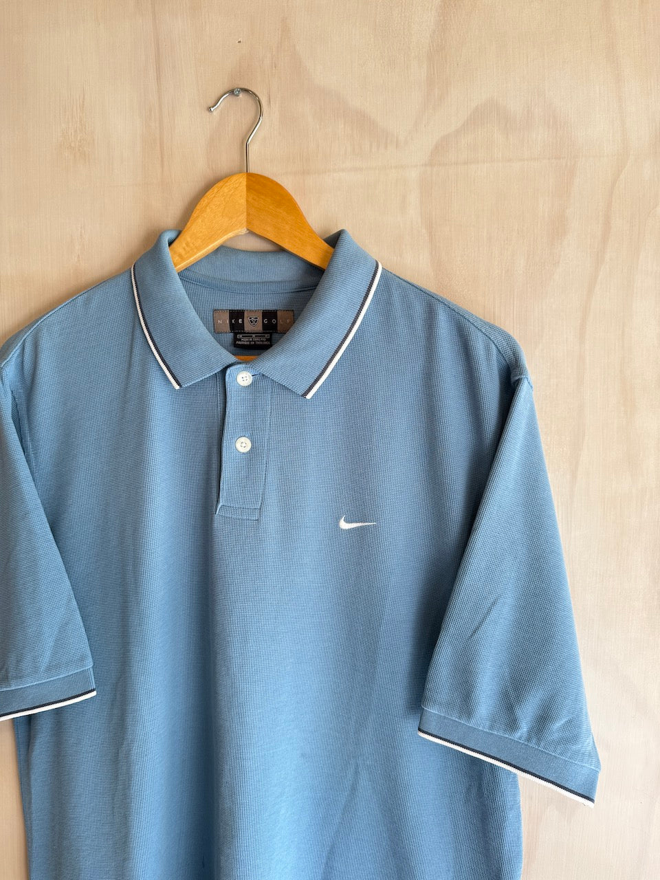 Y2K Nike Golf Polo (M) light stains