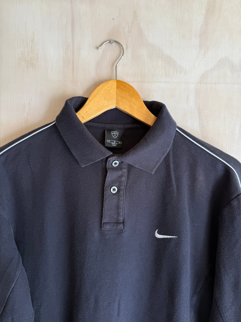 Y2K Nike Long Sleeve Golf Polo (M)