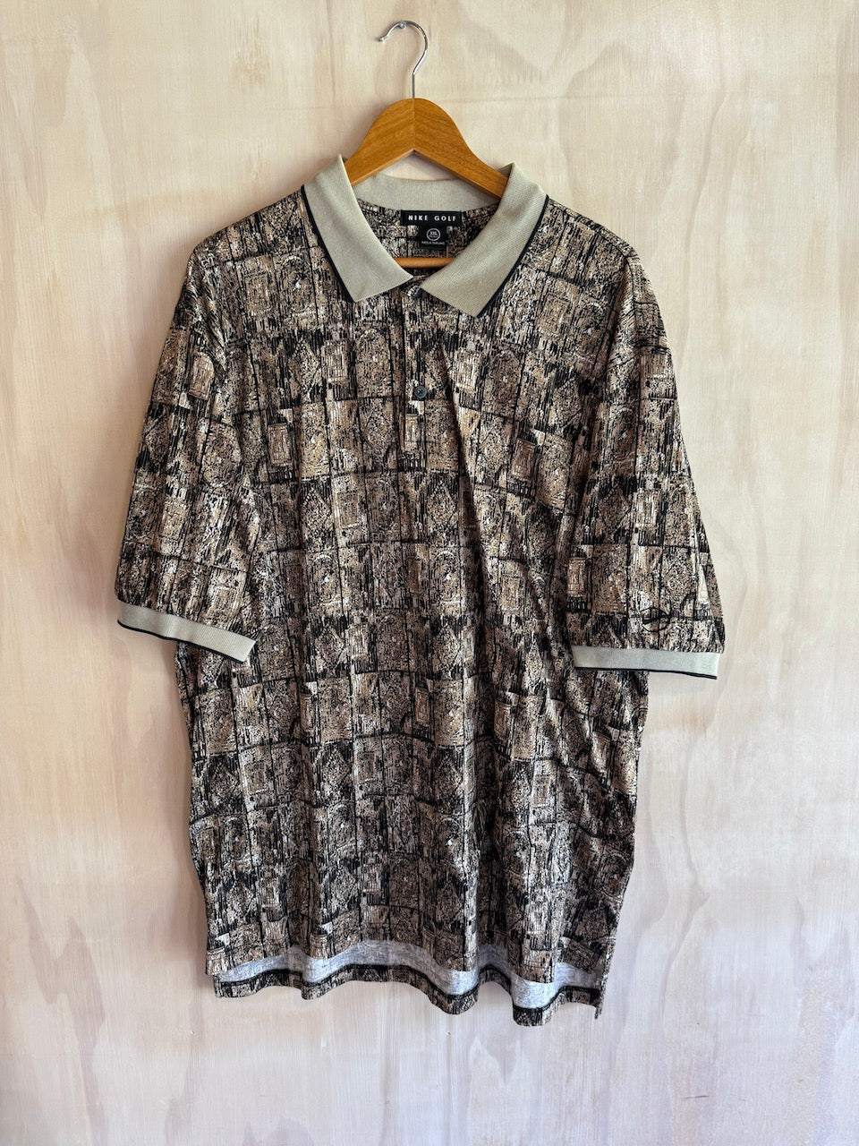 Vintage Abstract Nike Golf Polo (XL)