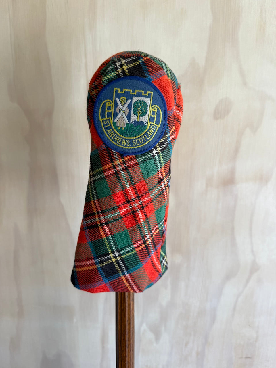 Vintage Saint Andrews Scotland Headcover (fits 3 wood & smaller)