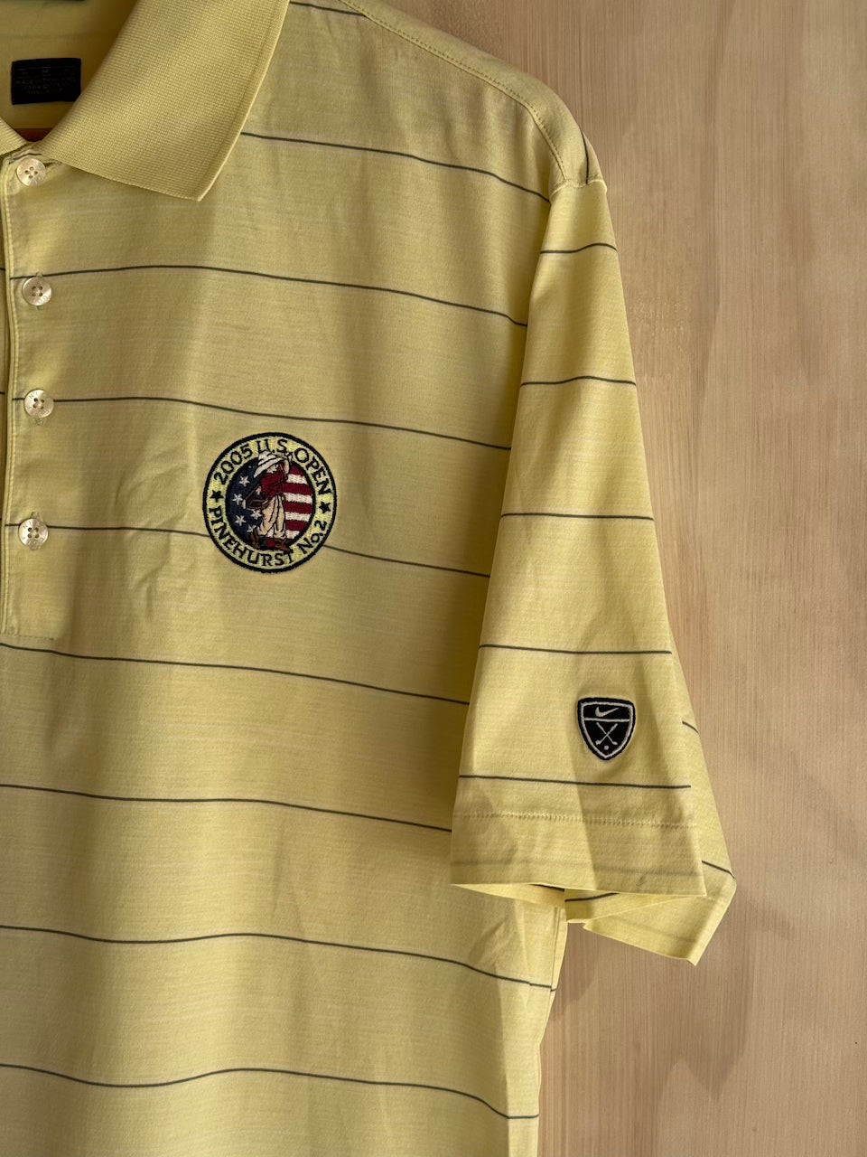 Y2K Nike Tiger Woods 2005 U.S. Open Golf Polo (M)