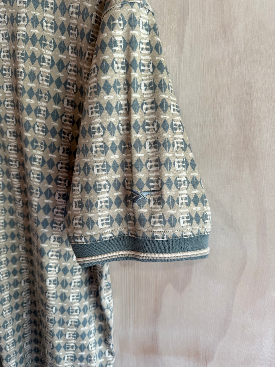 Vintage Abstract Reebok Golf Polo (Boxy M)