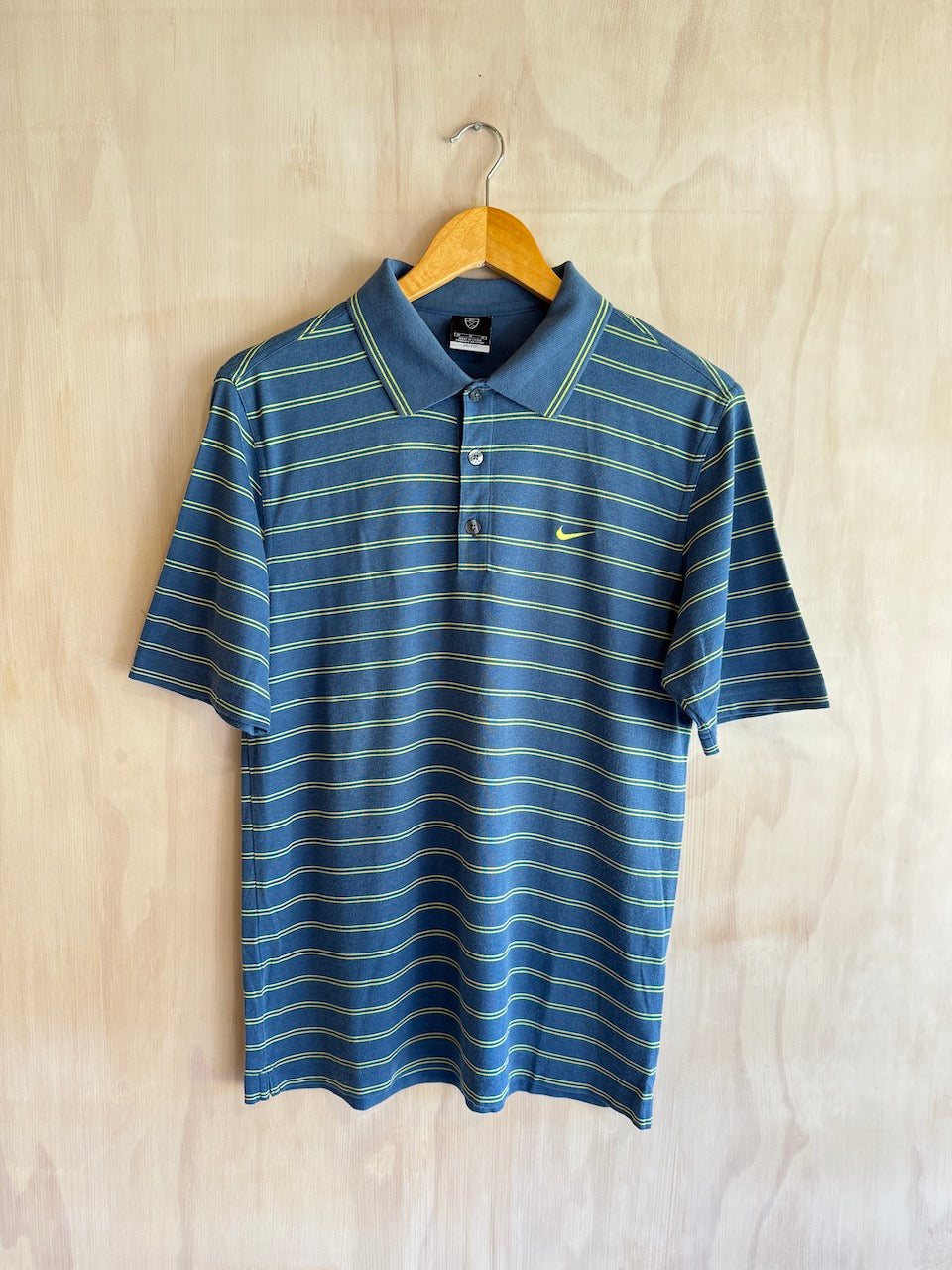 Y2K Striped Nike Golf Polo (S/M)