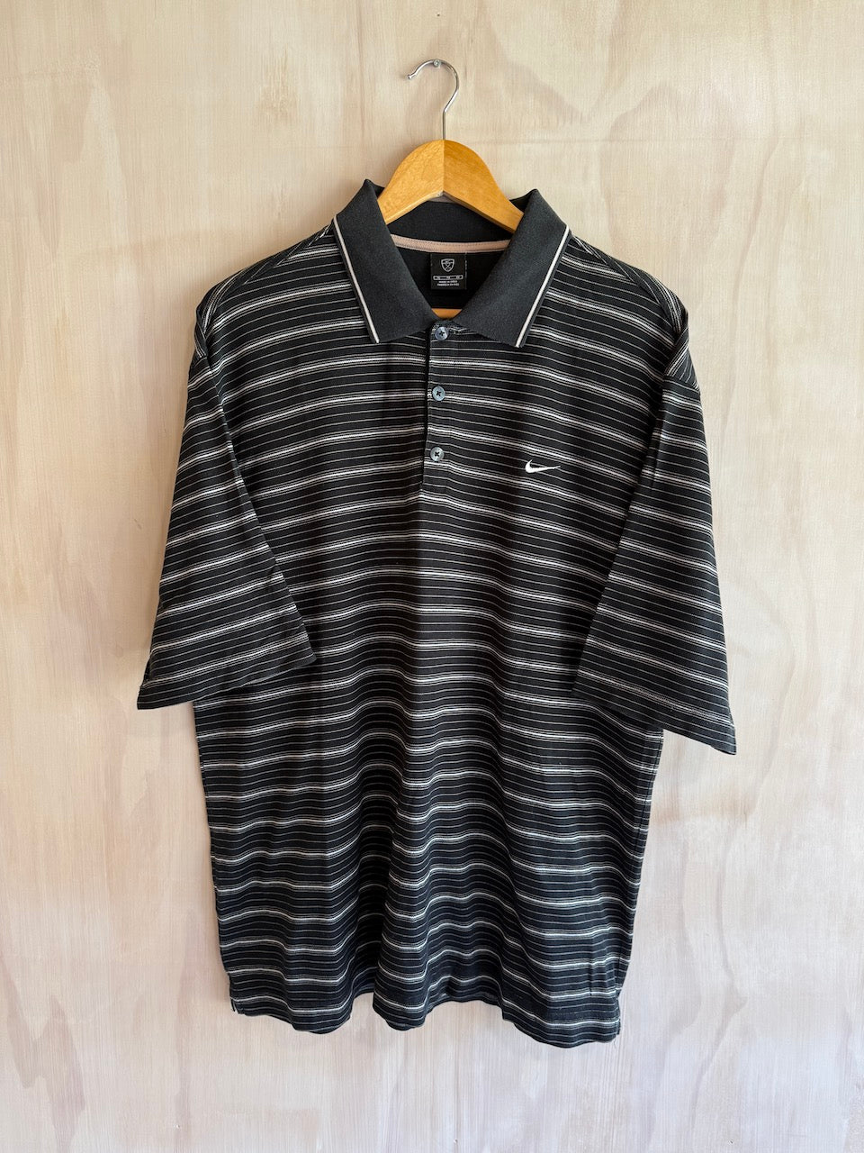 Vintage Striped Nike Golf Polo (XL)