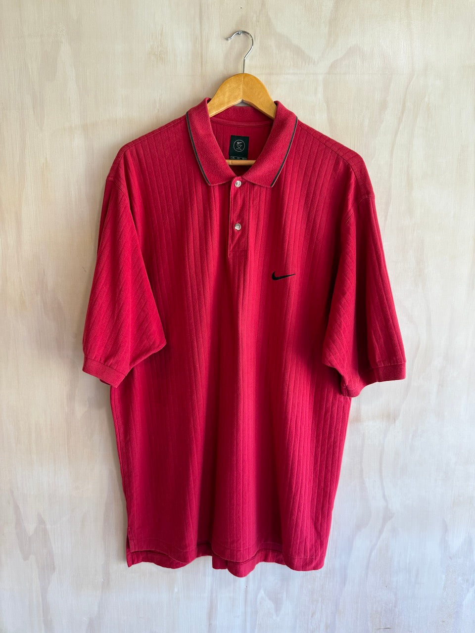 Vintage Ribbed Nike Golf Polo (XXL)