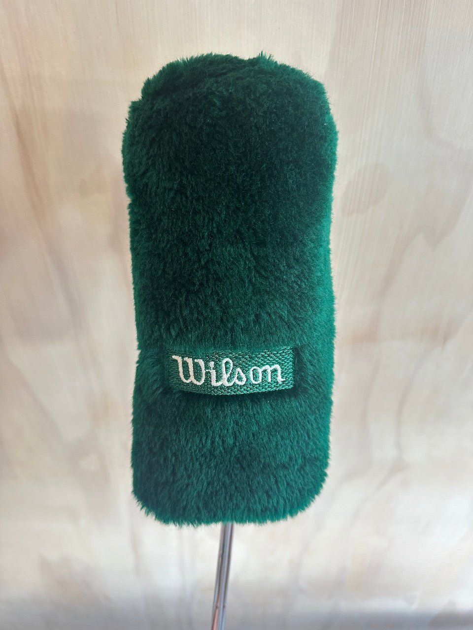 Vintage Wilson Plush Barrel Headcover (Fits 3 wood & smaller)