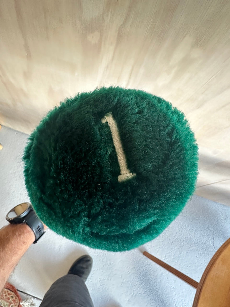 Vintage Wilson Plush Barrel Headcover #1 (Fits 3 wood & smaller) (Copy)