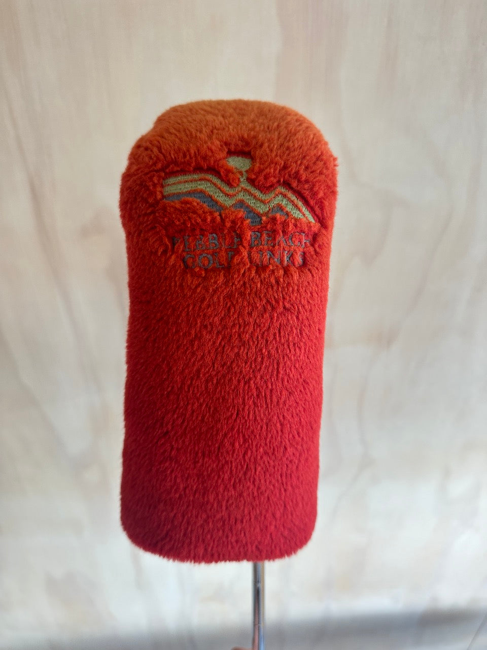 Vintage Pebble Beach PING Plush Barrel Headcover #4 (Fits 3 wood & smaller)