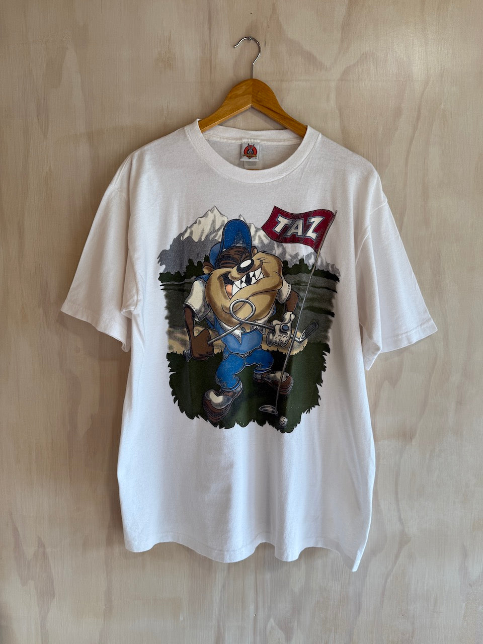 VintageLooney Tunes Taz Golf Tee (L)