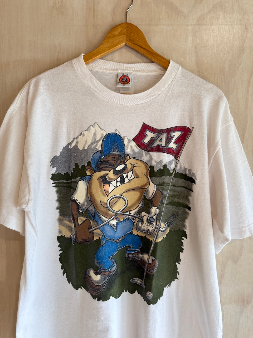 VintageLooney Tunes Taz Golf Tee (L)