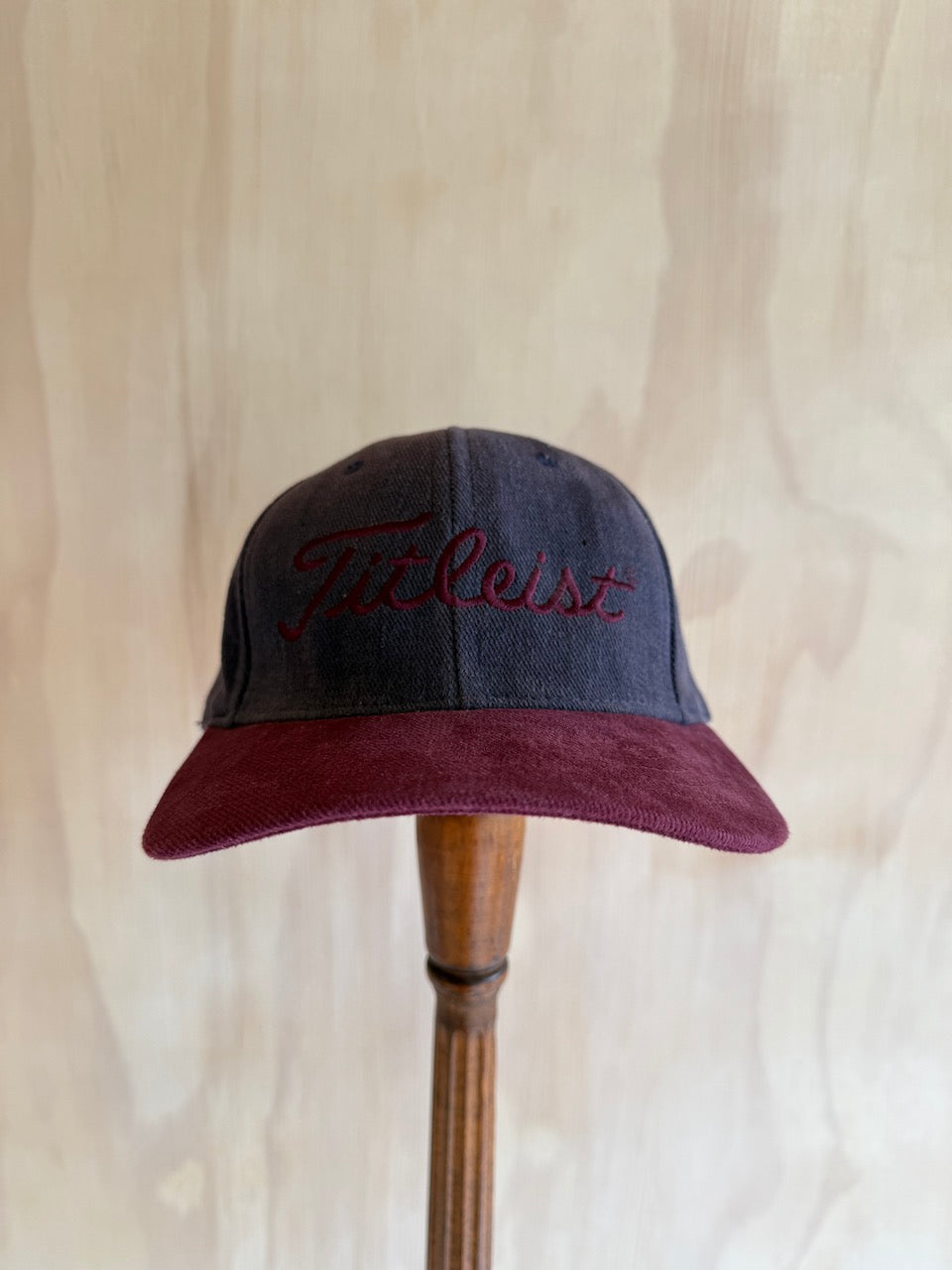 Vintage Titleist Dci Leather Strap Golf Hat