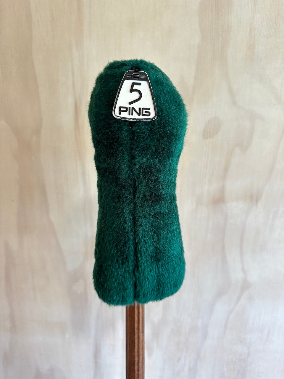 Vintage PING Plush barrel Headcover #5 (Fits Modern 3wood & Smaller)